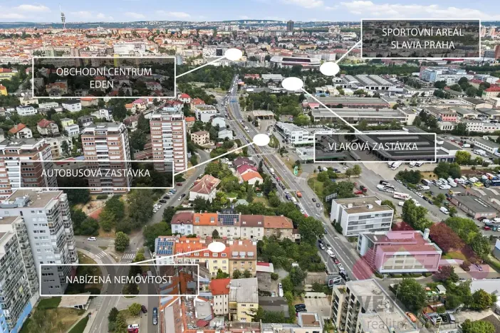 Pronájem bytu 1+kk, Praha - Michle, Brtnická, 30 m2