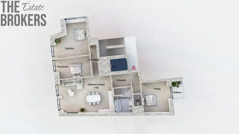 Prodej bytu 4+kk, Praha - Suchdol, U hotelu, 119 m2