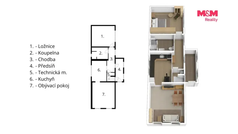 Prodej rodinného domu, Lásenice, 80 m2