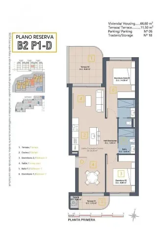 Prodej bytu 3+kk, Los Alcazares, Murcia, Španělsko, 85 m2