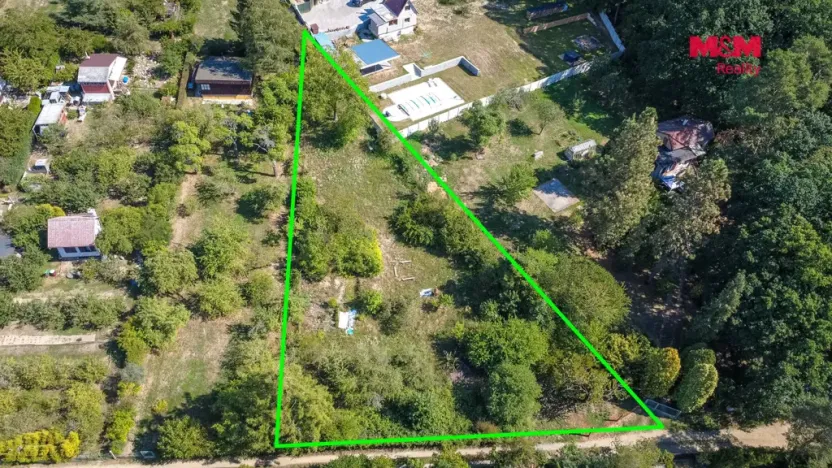 Prodej zahrady, Šternberk, Jabloňová, 1324 m2