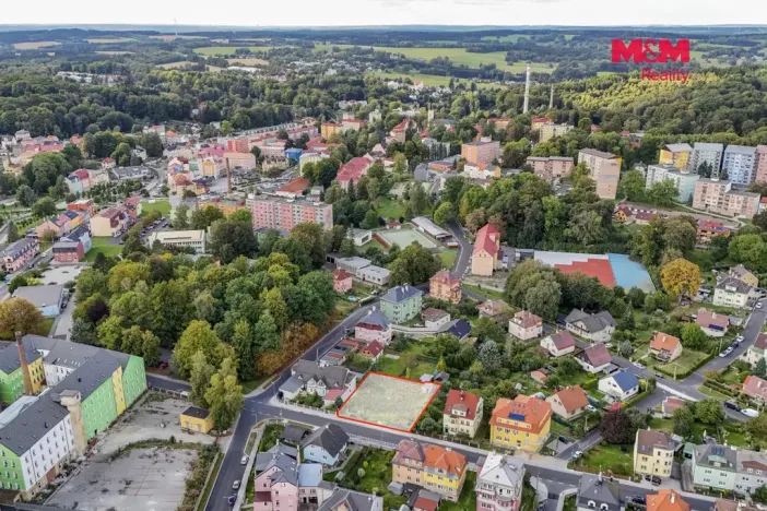Prodej pozemku pro bydlení, Aš, Šaldova, 912 m2