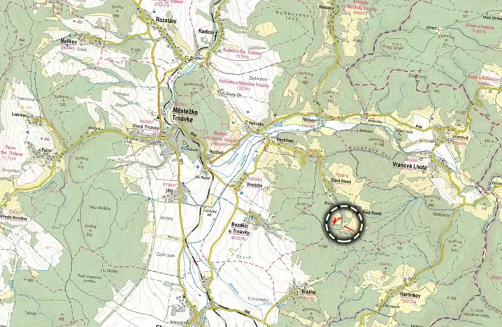Prodej louky, Městečko Trnávka, 6863 m2