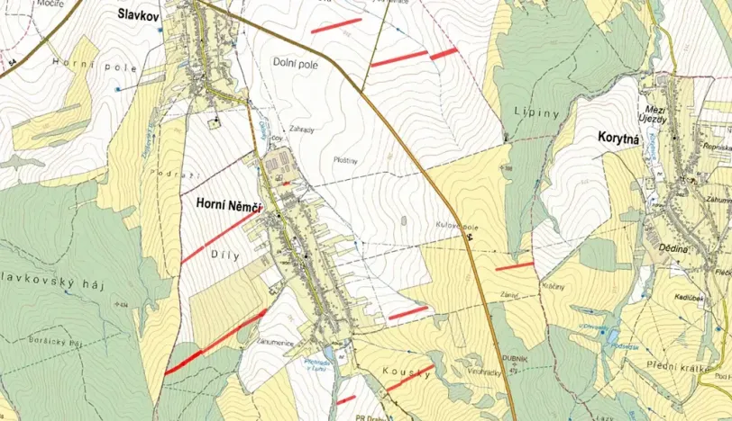 Prodej pole, Horní Němčí, 22664 m2