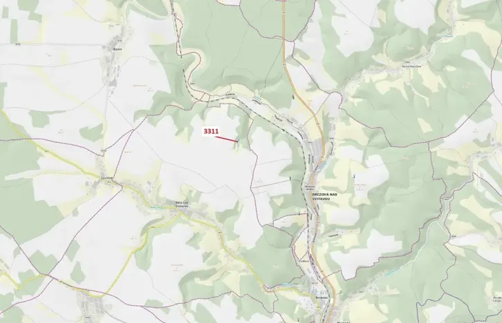 Dražba lesa, Bělá nad Svitavou, 284 m2