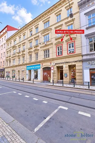 Prodej bytu 2+1, Praha - Smíchov, Lidická, 58 m2