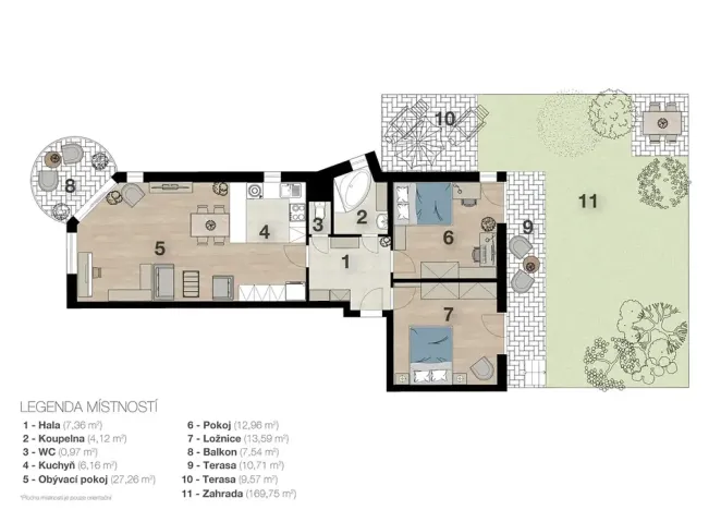 Prodej bytu 3+kk, Praha, Remízková, 91 m2