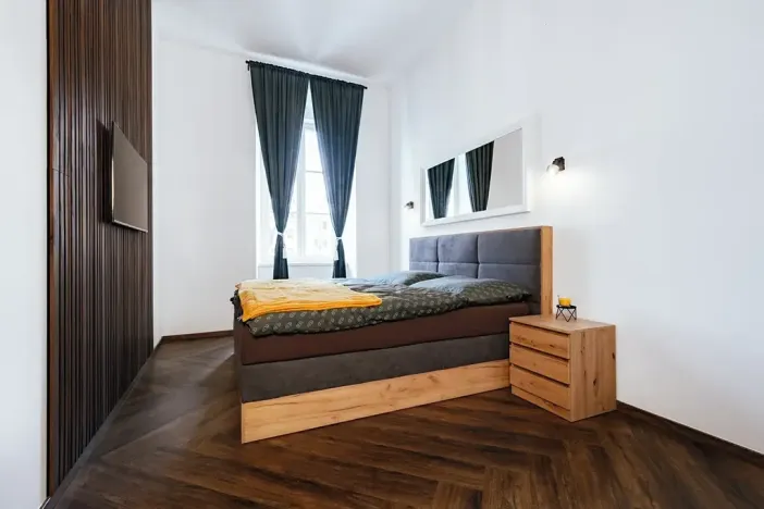 Prodej bytu 2+kk, Horní Planá, Náměstí, 47 m2