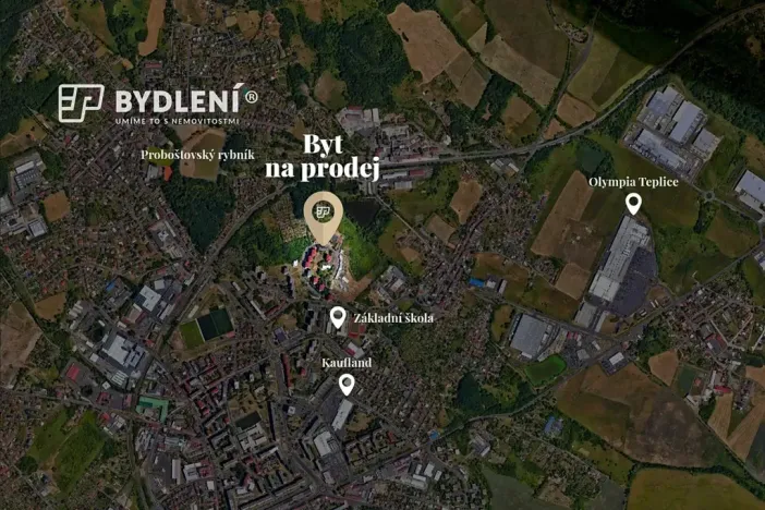 Prodej bytu 3+1, Teplice, Krušnohorská, 69 m2