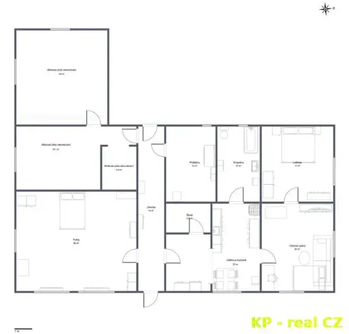Prodej rodinného domu, Bříza, 247 m2