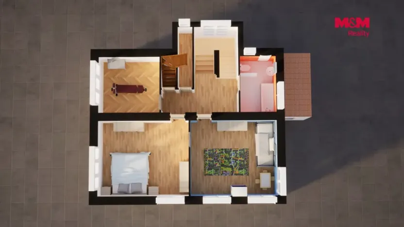 Prodej rodinného domu, Kralupy nad Vltavou - Lobeček, Alšova, 126 m2