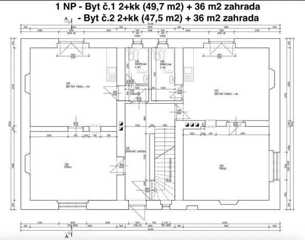 Prodej činžovního domu, Město Touškov, Mlýnská, 400 m2