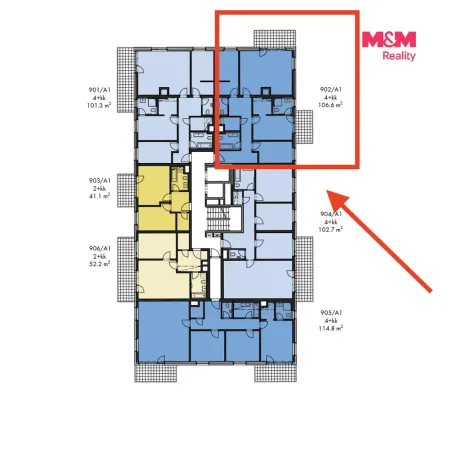 Prodej bytu 4+kk, Praha, Prosecká, 107 m2