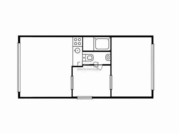 Prodej bytu 1+1, Česká Lípa, Brněnská, 41 m2