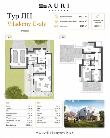 Prodej rodinného domu, Úvaly, 261 m2