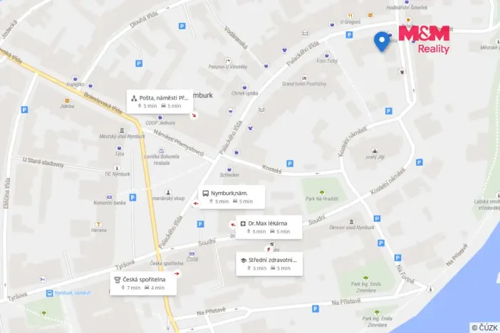 Pronájem bytu 2+kk, Nymburk, Palackého třída, 77 m2