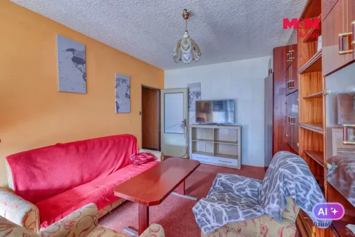 Prodej bytu 2+1, Rovná, 59 m2