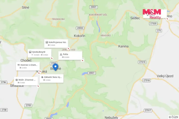 Prodej rodinného domu, Vysoká - Bosyně, 196 m2
