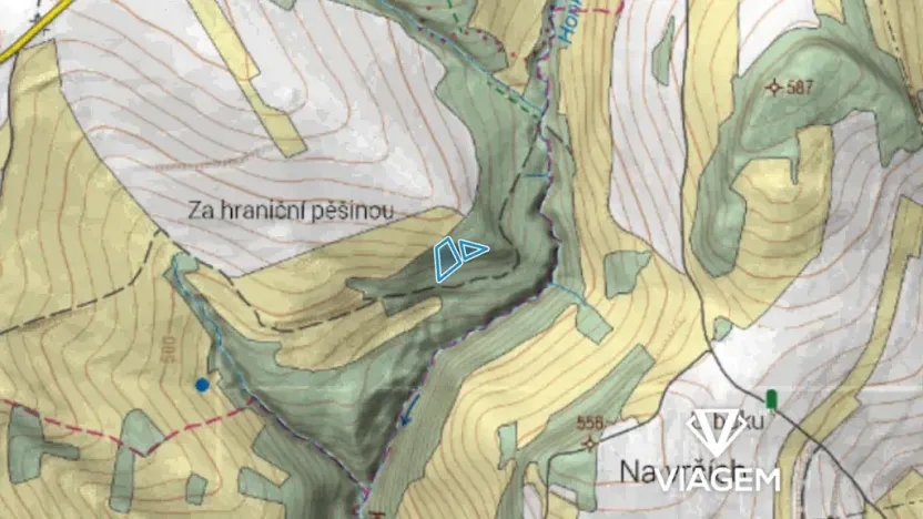 Prodej lesa, Příkrý, 3909 m2