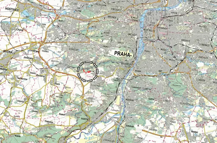 Prodej pole, Praha - Holyně, 25929 m2