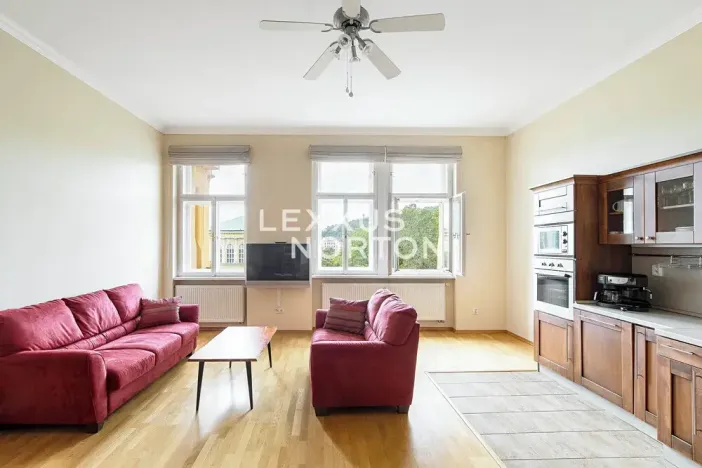 Pronájem bytu 3+kk, Praha - Nové Město, Masarykovo nábřeží, 92 m2