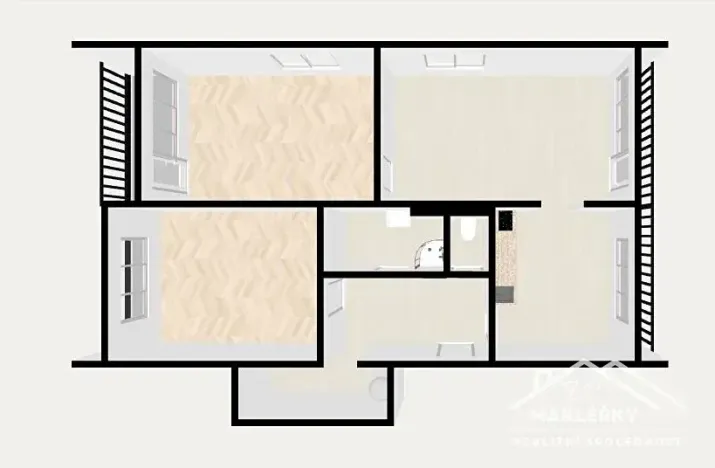 Prodej bytu 3+1, Zásmuky, Družstevní, 80 m2