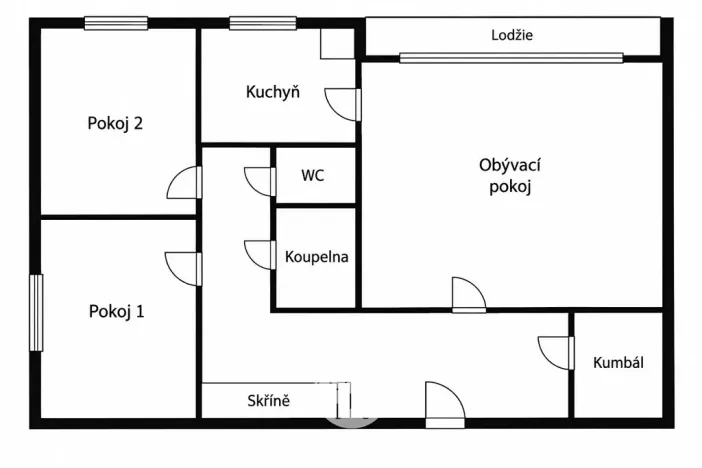 Prodej bytu 3+1, Havířov, Mládí, 63 m2
