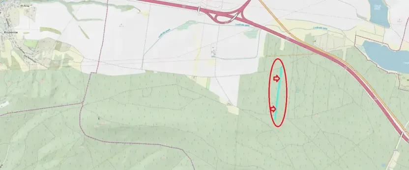 Prodej lesa, Řevničov, 11311 m2