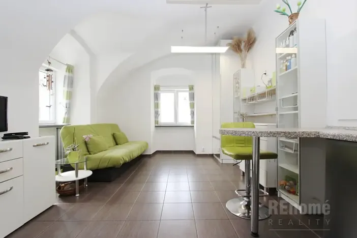 Prodej bytu 1+kk, Praha - Ruzyně, Drnovská, 27 m2