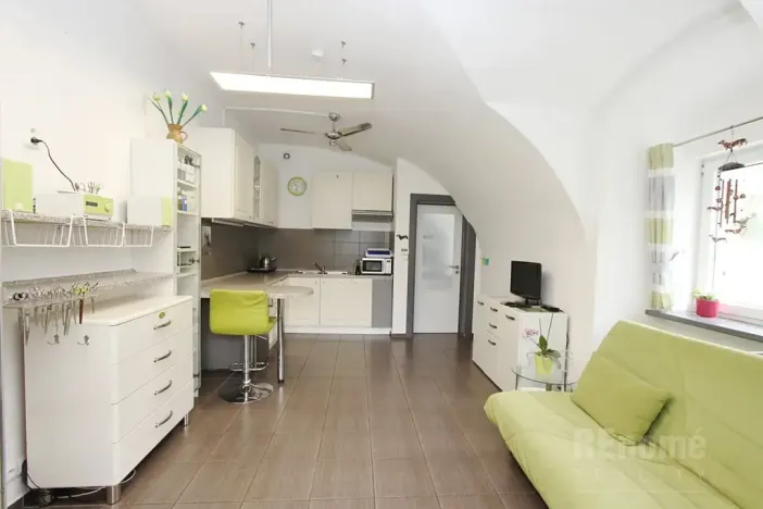 Prodej bytu 1+kk, Praha - Ruzyně, Drnovská, 27 m2