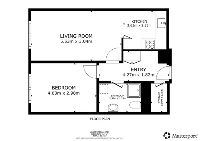 Pronájem bytu 2+kk, Praha - Karlín, Křižíkova, 49 m2