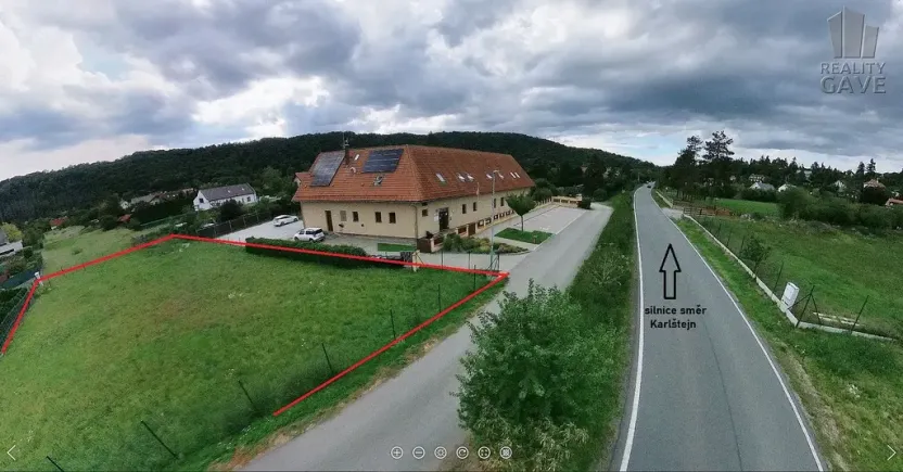 Prodej pozemku, Hlásná Třebaň, 1059 m2
