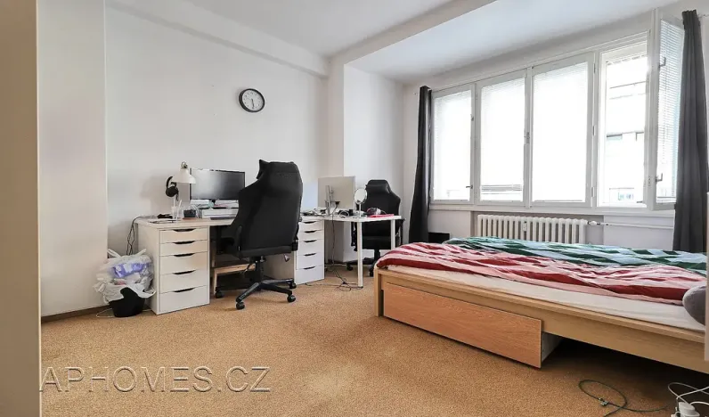 Pronájem bytu 2+1, Praha - Karlín, Sokolovská, 49 m2