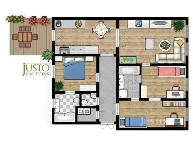 Prodej bytu 4+kk, Písek, Burketova, 108 m2