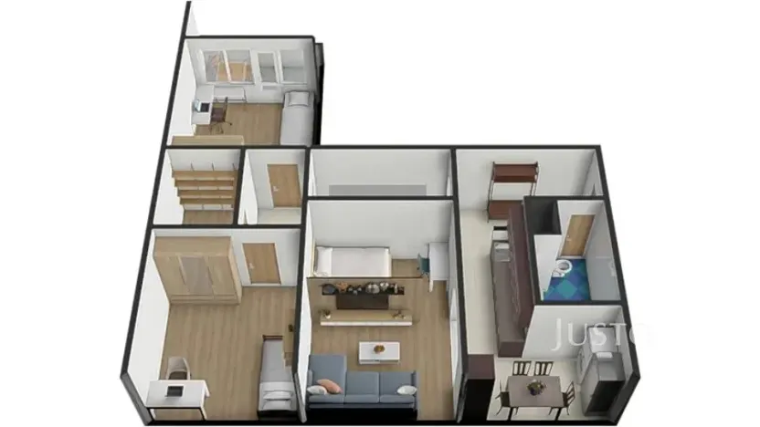 Prodej bytu 3+1, Strakonice, Sídliště 1. máje, 74 m2
