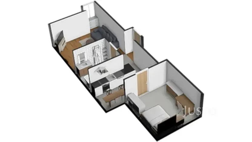 Prodej bytu 2+kk, Vráž, 51 m2