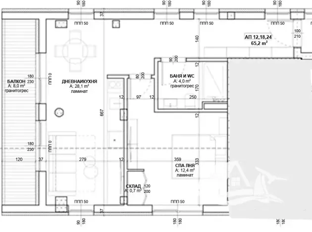 Prodej bytu 2+kk, Primorsko, Bulharsko, 65 m2