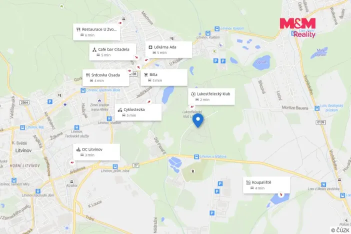 Prodej zahrady, Litvínov - Horní Litvínov, 440 m2