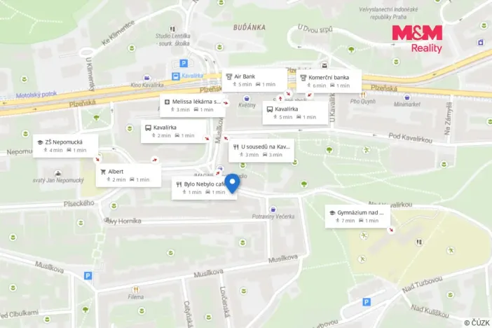 Prodej bytu 2+kk, Praha - Košíře, Musílkova, 56 m2