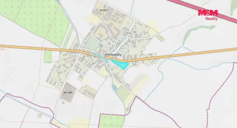 Pronájem garáže, Hořesedly, 60 m2