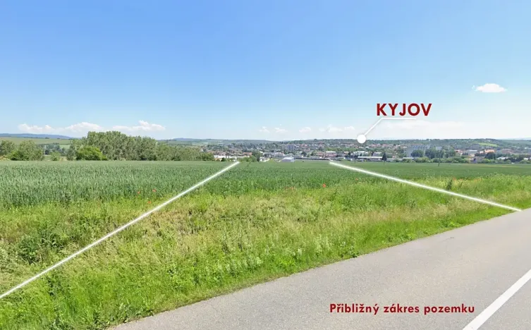 Prodej pozemku pro bydlení, Kyjov, 2936 m2