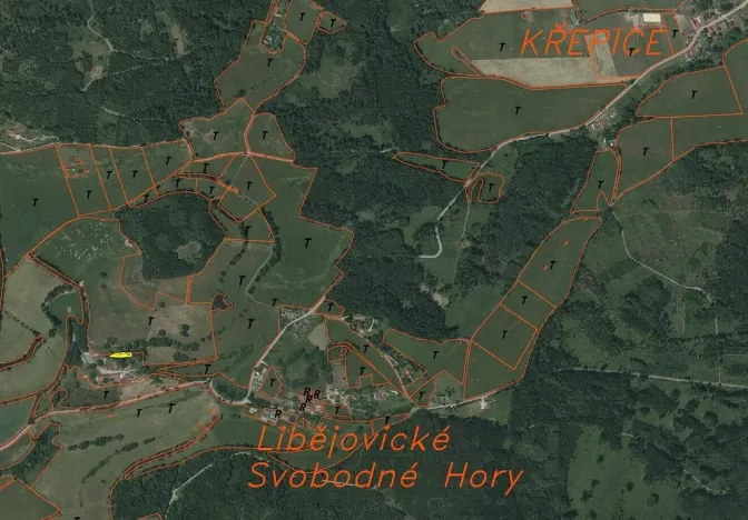 Prodej pozemku, Stožice - Křepice, 388 m2