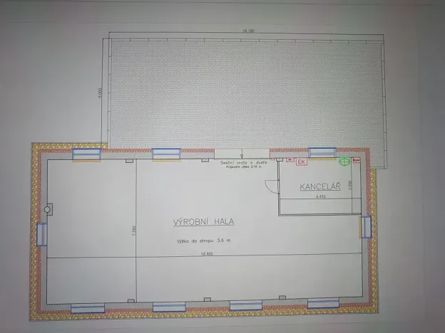 Pronájem výrobních prostor, Bílovice nad Svitavou, Obřanská, 144 m2