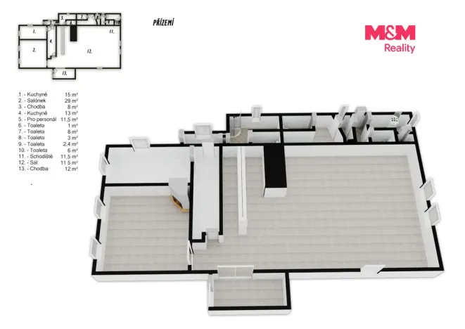 Prodej restaurace, Chrast - Podlažice, 631 m2