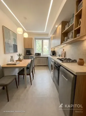 Prodej bytu 2+1, Chropyně, Tyršova, 55 m2