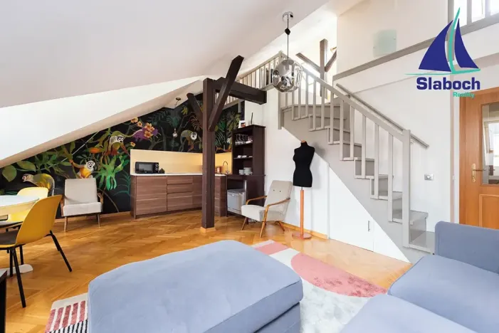 Prodej bytu 2+kk, Praha - Karlín, Křižíkova, 56 m2