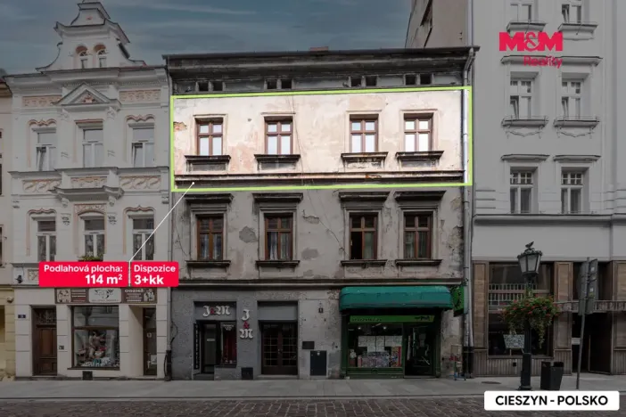 Prodej bytu 3+kk, Český Těšín, Havlíčkova, 114 m2