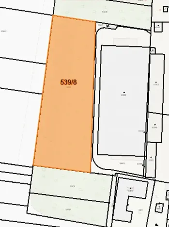 Dražba komerčního pozemku, Brno, Vídeňská, 7887 m2