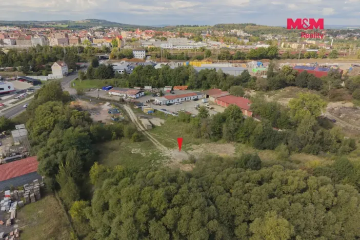 Pronájem komerčního pozemku, Cheb, Vrázova, 5476 m2