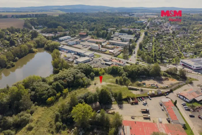 Pronájem komerčního pozemku, Cheb, Vrázova, 5476 m2